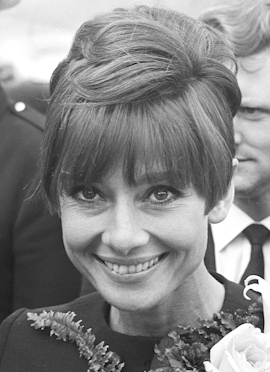 Audrey Hepburn / Author: Anefo 09-1966 / Licensed under the Creative Commons Attribution-Share Alike 3.0 Netherlands license.
