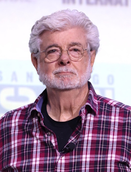 George Lucas / Author: Gage Skidmore 07-2025 / Licensed under the Creative Commons Attribution-Share Alike 3.0 Unported license.