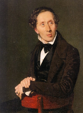 Hans Christian Andersen / Author: Unknown source 1836 / Public domain.