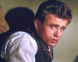 James Dean / Author: Trailer screenshot 1955 / Public domain.
