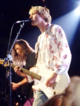 Kurt Cobain / Author: P.B. Rage from USA 09-1992 / Licensed under the Creative Commons Attribution-Share Alike 2.0 Generic license.