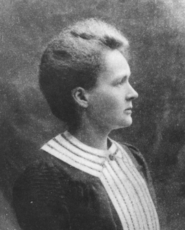Marie Curie / Author: Nobel foundation 1903 / Public domain.