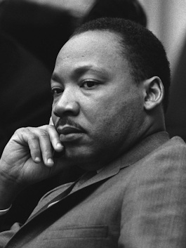 Martin Luther King / Author : Yoichi Okamoto (19151985) 03-1966 / Public domain