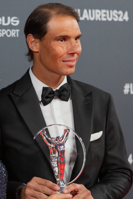 Rafael Nadal / Author: Barcex 04-2024 / Licensed under the Creative Commons Attribution-Share Alike 4.0 International license.