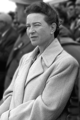 Simone de Beauvoir / Author : Liu Dong'ao 10-1955 / CC BY-SA (https://creativecommons.org/publicdomain/zero/1.0/deed.en)