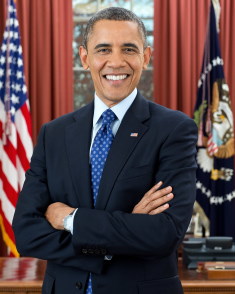 Barack Obama / Author : Official White House 12-2012 / CC BY-SA (https://creativecommons.org/licenses/by-sa/3.0)