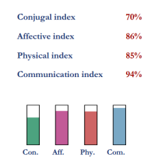 Compatibility indexes for Beyonc and Jay Z