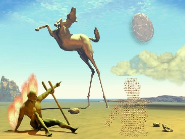 For Salvador Dali, born on 11 May 1904 at 8:40 A.M. in Figueras, Spain, the nice Uranus-Venus trine blended with the Uranus- Moon square indicates an absolute need for aestheticism tinted with paroxysms of extreme rebellion. His work is impregnated with genius, provocation, and vanguard, which are Uranus' characteristics.