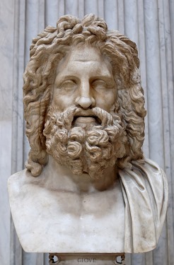 Another representation of Jupiter, the Zeus of Otricoli, Vatican Museums